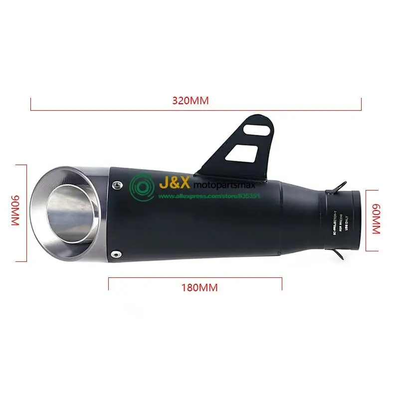 MT-03 MT03 мотоцикл глушитель трубы среднего звенья трубы Escape для YAMAHA YZF-R3 R3 R25 R30 слипоны