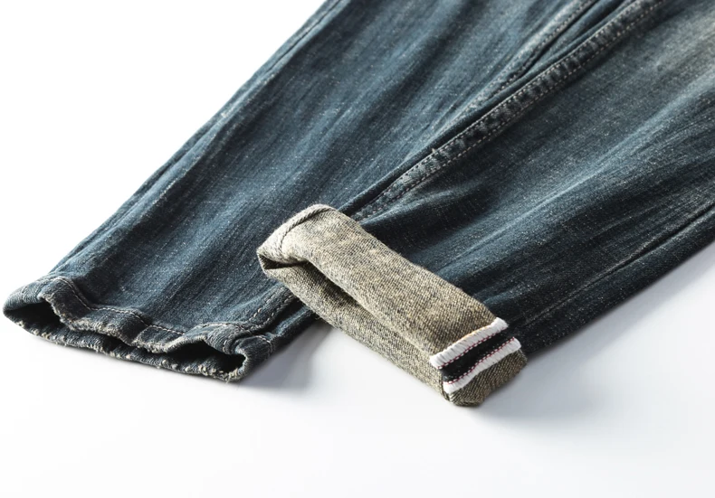 Модные облегающие джинсы Broek Mannelijke Toevallige Potlood Jean Broek Potlood Pant Hoge Kwaliteit мужские джинсы из денима broek Mannen