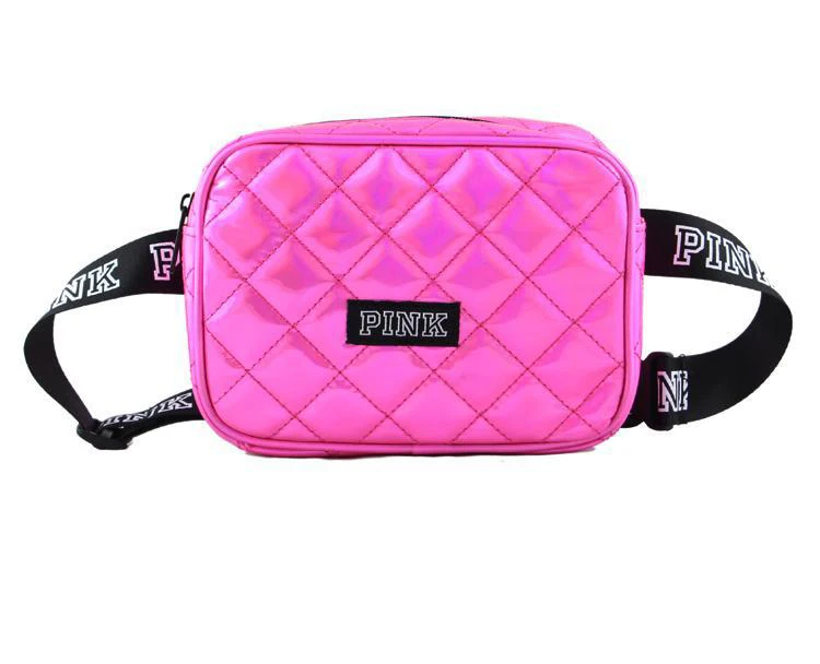 Новая розовая поясная сумка радий яркий хеаптас поясная Женская модная сумка с ремнем сумки маленькие квадратные Сумки Карманы нагрудная сумка