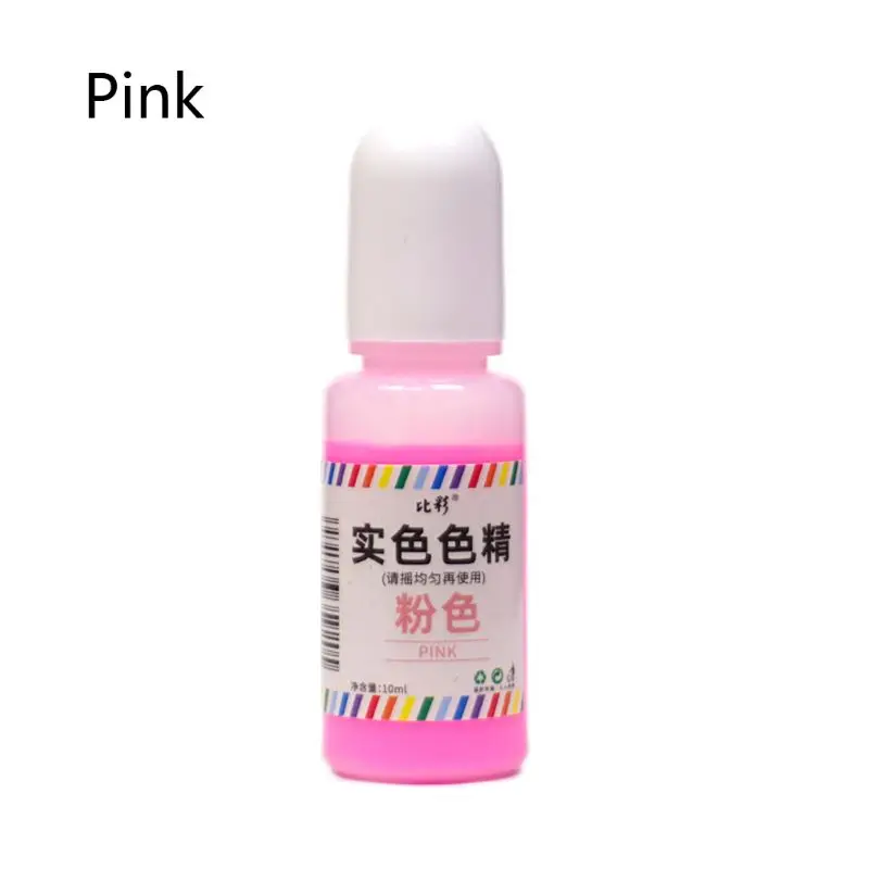 10ml UV Resin Solid Pigment Liquid Dye 12 Color DIY Resin Jewelry Making Crafts