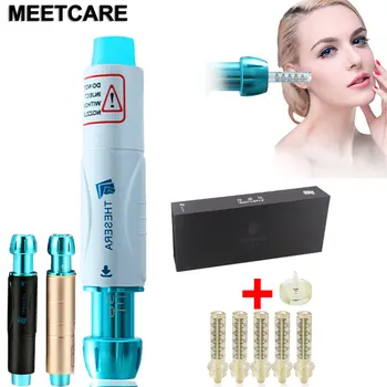 

0.5ML Noninvasive Hyaluron Pen Non Needle Adjust Atomizer Hyaluronic Pen High Pressure for Anti Wrinkle Lip Lifting Lip Filler