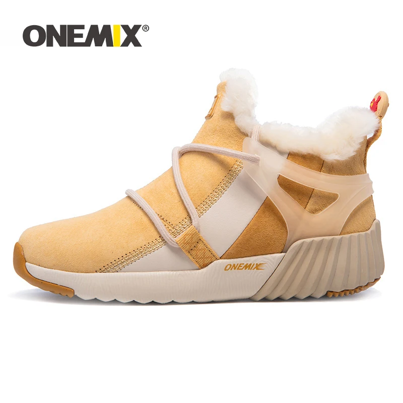 ONEMIX 2019 новые парные повседневные кроссовки высокие ботинки зимние теплые модные