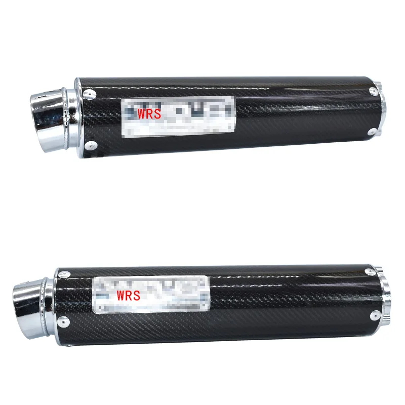 Мотоцикл WR'S Yoshimura выхлопная труба из углеродного волокна мотоцикл Выхлопная труба для Honda CB400 CBR400 CB-1 CB400 VTEC CBR250 - Цвет: 490wrs yoshimura