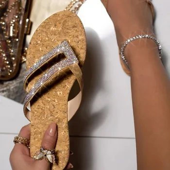 

Women Shoes Artificial Slippers Orthopedic Bunion Corrector Comfy Platform Ladies Casual Big Toe Correction Slippers 2020