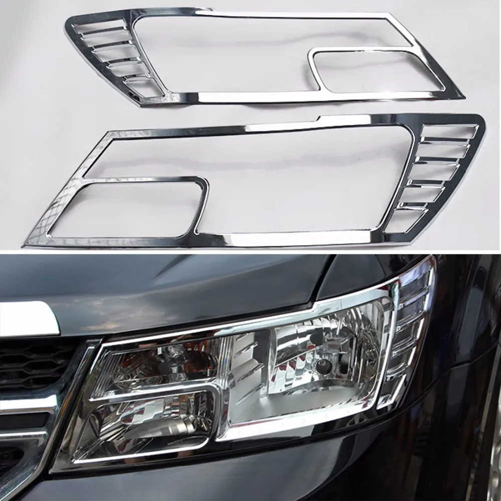 Хромированная передняя фара для Dodge Journey 2011 2012 2013 2014 [QPA366] | Автомобили и мотоциклы