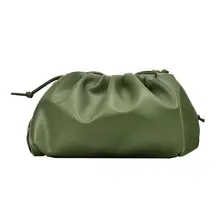 Сумки для женщин, сумки с облаками, мягкая кожаная сумка Madame, на одно плечо, Наклонная Сумка Dumpling, сумка, сумки, клатчи, сумки-мессенджеры