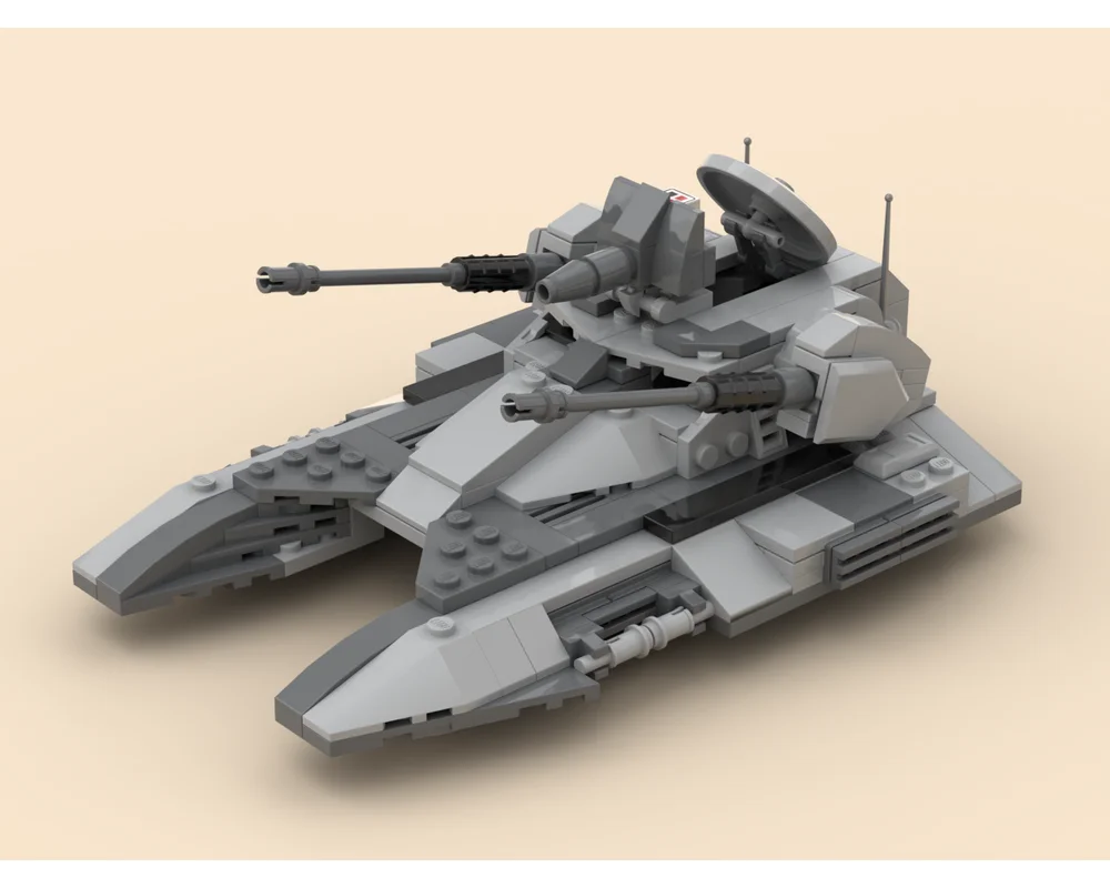 Конструктор legois военный с мелкими частицами модель moc-22078 Империя боевой танк
