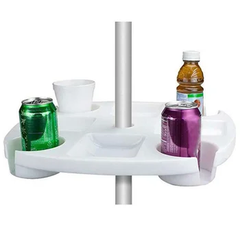 

Beach Umbrella Inflatable Drink Holder Table Tray With Cup Holders Snack Compartments For Garden Swimming Pool HFing