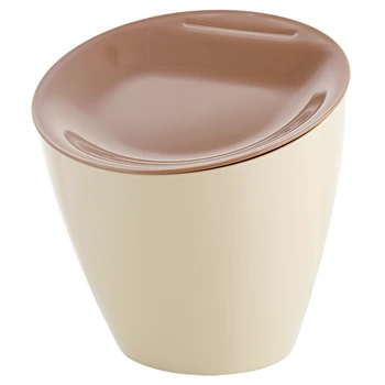 

Best Trash Can Mini Waste Bin Desktop Garbage Basket Home Office Bathroom Kitchen Trash Can with Lid Desktop Garbage Box Storage