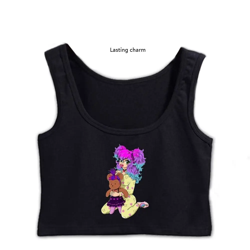 УКОРОЧЕННЫЙ ТОП Daddys Girl DDlg Ageplay Kitten Abdl персонализированный Фитнес-топ с круглым