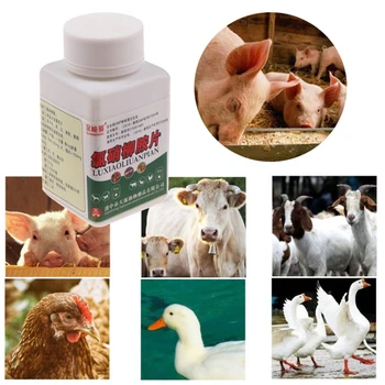 

Niclosamide Tablets 500mg Deworm 100pcs Farm For Cow Cattle Sheep Dogs Cats Poultry Niclosamide Tablets Health Animal Supplies