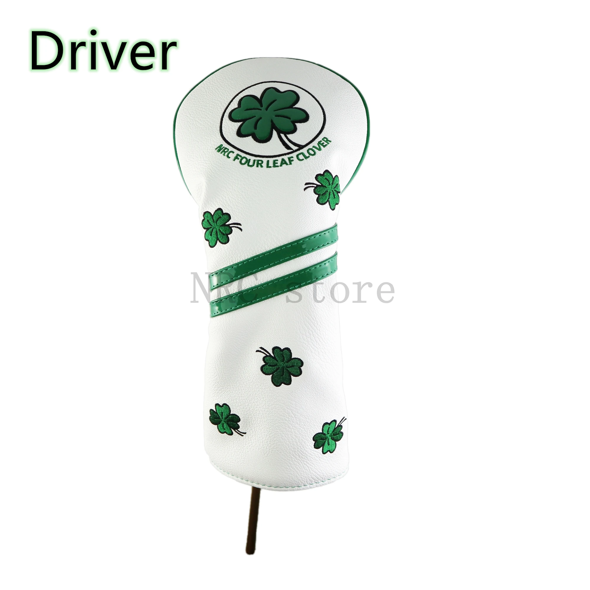 1 pcs Driver NRC Golf головные уборы NRC Golf club головные уборы для водителя фарватера деревянные гибридные Чехлы Набор мультфильмов четырехлистный клевер - Цвет: 1 pcs Driver