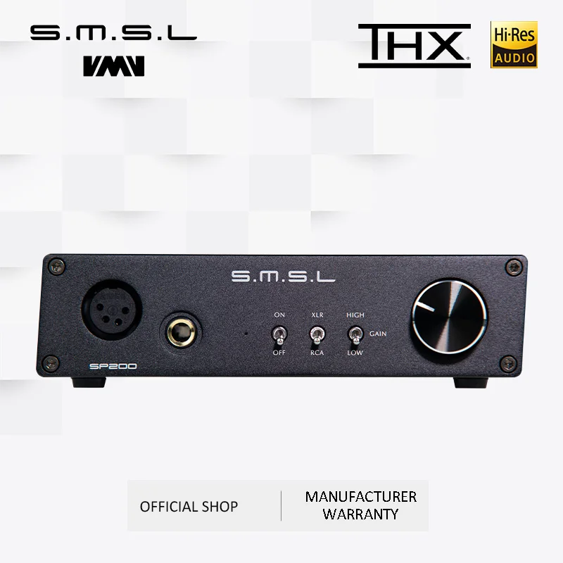 ヘッドフォンアンプsp200 smsl
