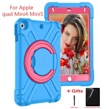 

EVA Portable Stand Kids Safe Foam Shockproof Tablet Cover For apple ipad mini4 mini 5 2019 mini5 case