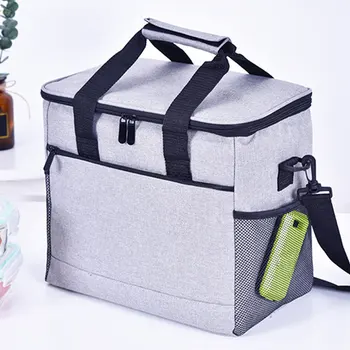 

Insulated Cooler Bag Oxford Fabric Beach Outdoor Picnic Thermal Insulated Cooler Bag Large Capacity