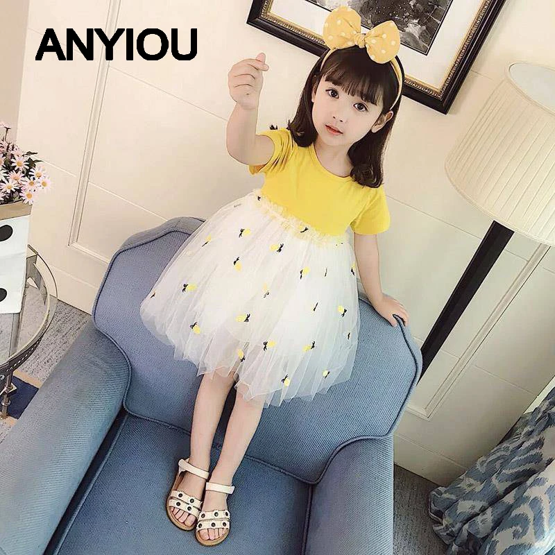 

New Summer Short-sleeved Girls' Foreign Style Dresses for Girls Pudcoco Girl Set 6M-5Y US Toddler Baby Girls Fall Winter Floral