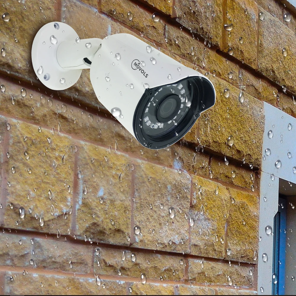 MOVOLS CCTV 1080P 6 шт. камера видеонаблюдения 8CH 2000TVL наружная камера безопасности Система 8CH H.264 1080N DVR комплект