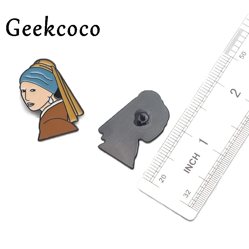 Geekcoco, модная эмалированная булавка, мультфильм, милый персонаж, брошь, коллекция, Металлический Нагрудный Знак, броши для женщин, мужчин, ювелирное изделие, подарок J0577