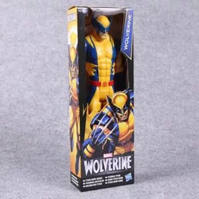 Figuras Wolverine Thor Thanos Hulk 30 cm Titan Heroes Avengers Marvel 