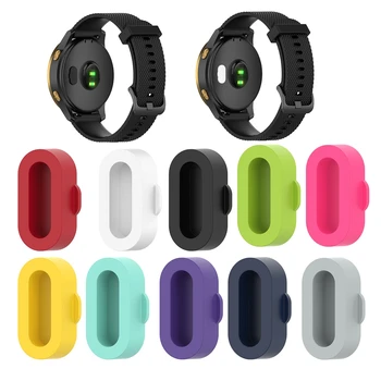 

OLLIVAN Colorful Anti-dust Silicone Cover Dustproof Plug Case for Garmin vivomove 3 3S vivoactive 4 4s Venu fenix5 Smart watch