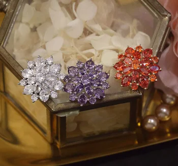 

Top Grade Man-made Diamond Button Coat Tops Dress Versatile Diamond Set Crystal Women's Buttons Diamond Button DIY