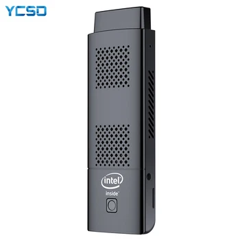 

YCSD Mini PC Stick Intel Celeron N4100 Quad-cores 4GB LPDDR4 128GB eMMC Windows 10 HDMI 2.0 60Hz 2.4G/5.0G WiFi Bluetooth 4.2 4K