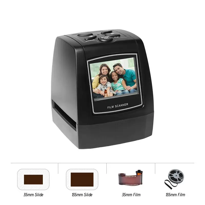 Convert Film//Photos to Digital JPG Format # NEW 35mm Slide and Negative Scanner