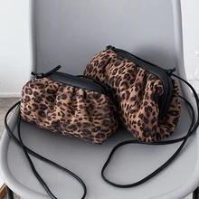 SXCNN модные сумки через плечо для женщин высокой емкости леопардовые облака сумки на плечо кожаные женские ручные сумки Bolsas Feminina