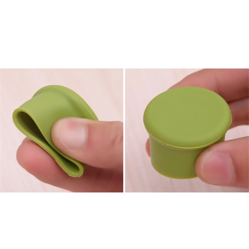 5PCs Multicolor Creativity Silicone Top Hat Fresh-keeping Bottle Cap Wine Cork Wine Pourer Stopper Kitchen Accessories 3.5x3.1cm
