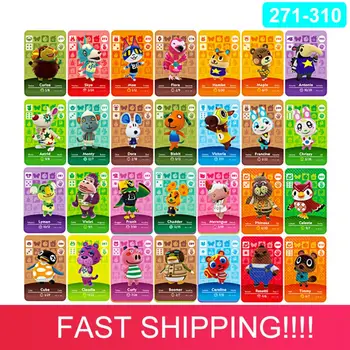

(271 to 310) Animal Crossing Card Amiibo Card Work for NS Games Series 3