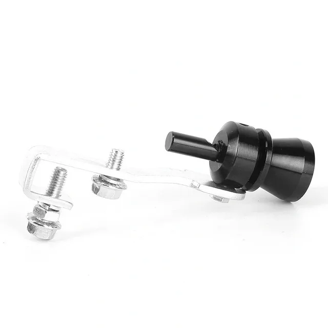 Hot Universal Sound Simulator Car Turbo Sound Whistle Vehicle Refit Device Exhaust Pipe Turbo Sound Whistle Car Turbo Muffler BLACK