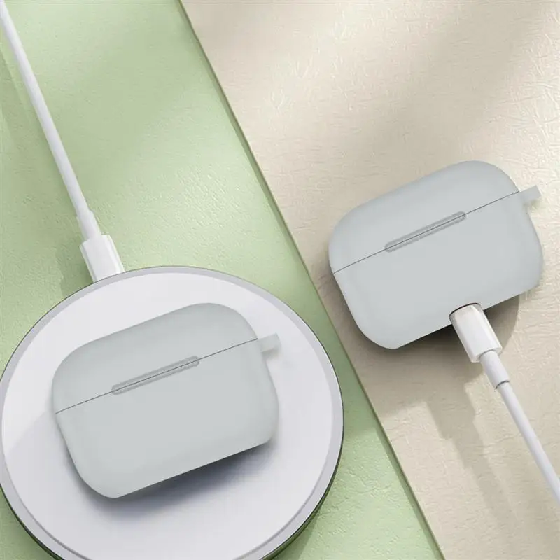 Ультратонкий силиконовый защитный чехол для наушников Apple Airpods Pro пылезащитный