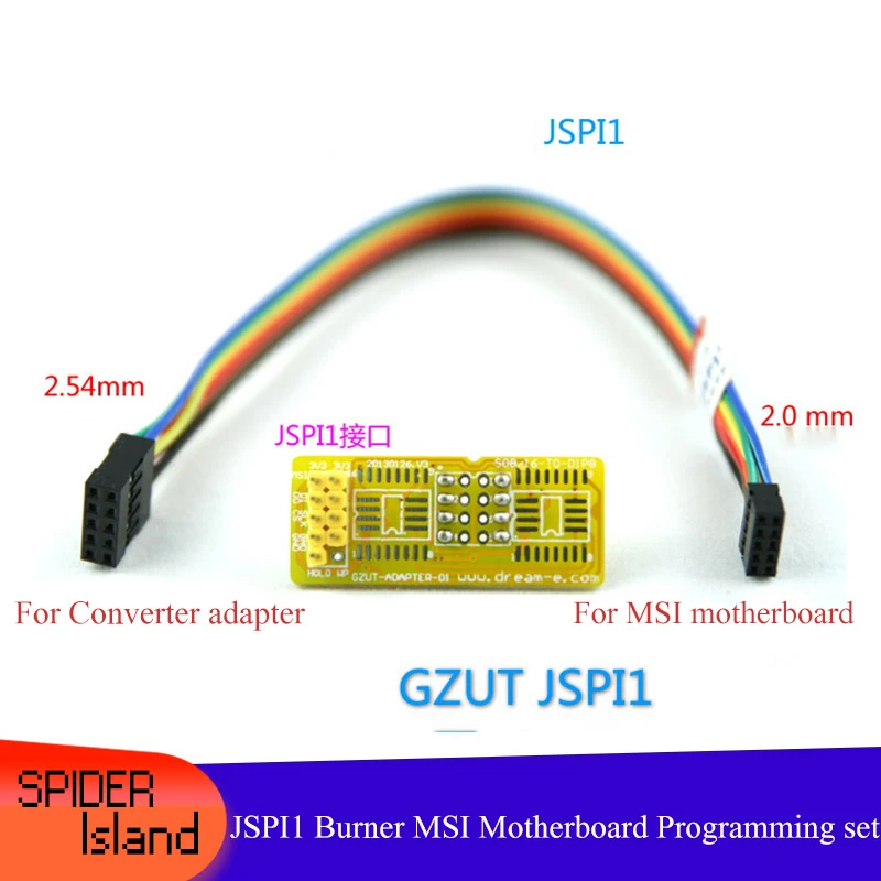 JSPI1 Burner Programmer MSI motherboard BIOS Fresh Chip Burning for MSI ...