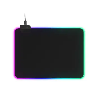 

RGB Gaming Mouse Pad Oversized Glowing LED Extended Illuminated USB Keyboard Thicken Colorful Luminous For PC Laptop Desktop