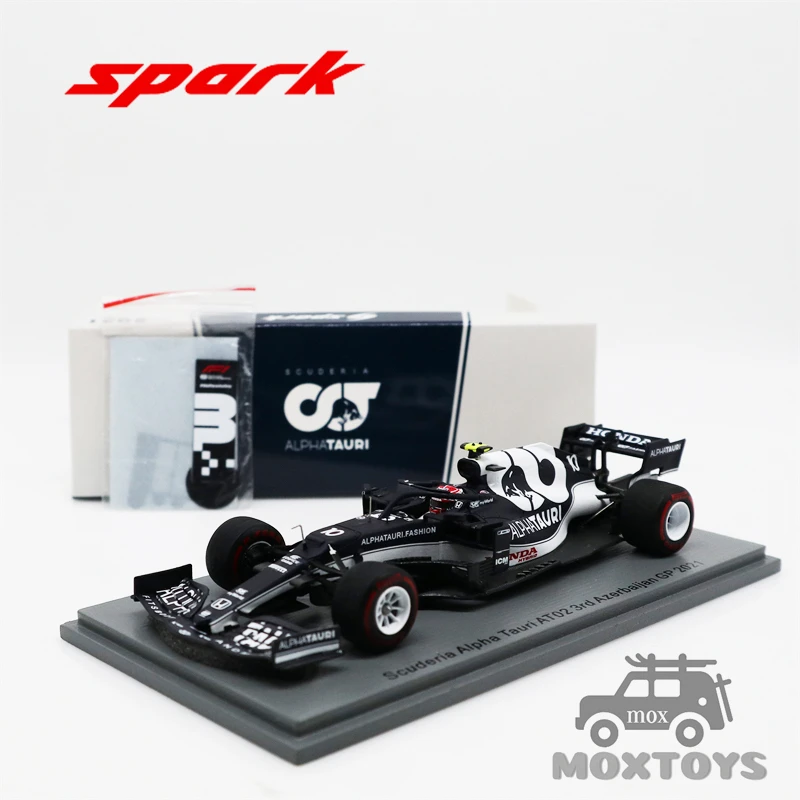 Spark 1:43 2021 F1 AlphaTauri AT02 No 