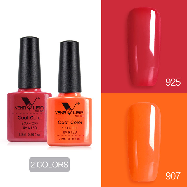 Venalisa Nude Color Gel Base Nowipe Top Coat Soak Off UV LED Gel Nail Polish Cosmetics Nail Art Manicure Nail Varnish