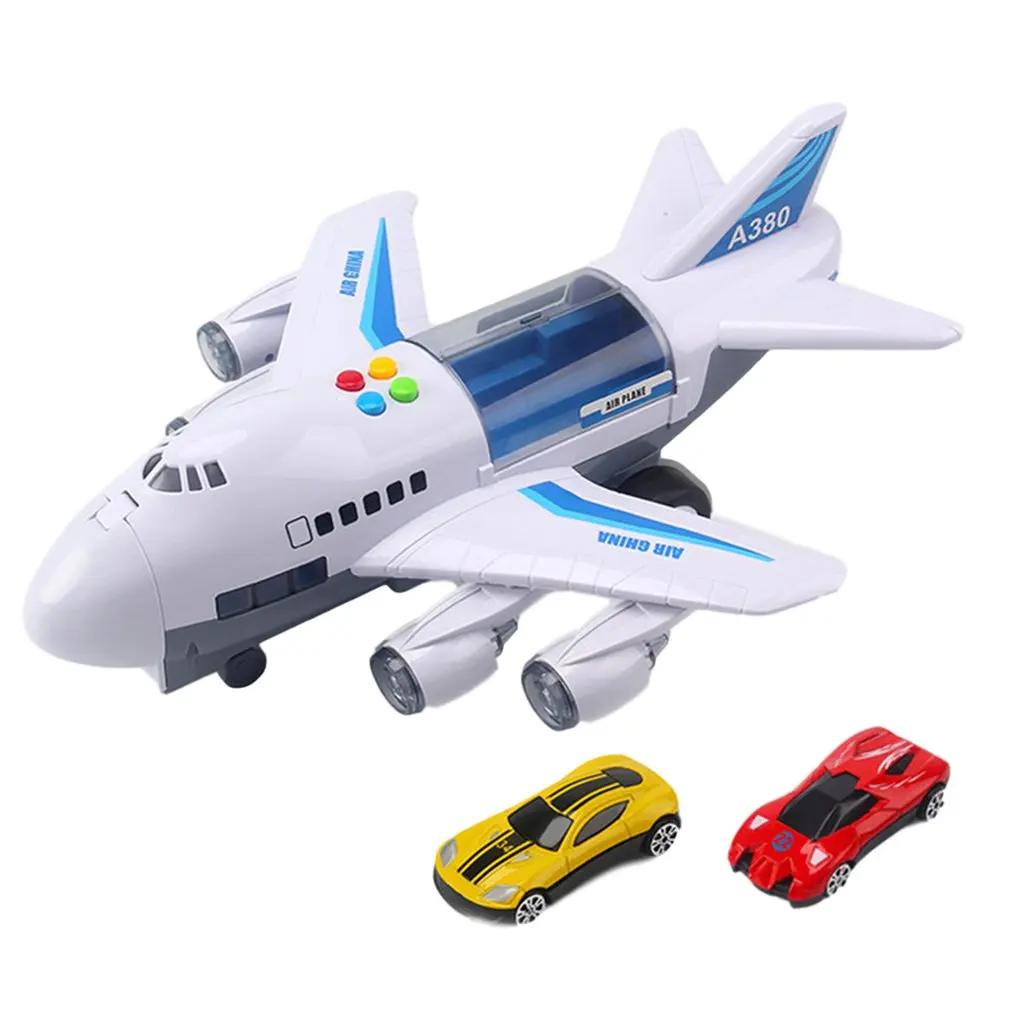 

Music Story Simulation Track Inertia Children's Toy Aircraft Large Size Passenger Plane Kids Airliner Toy Car