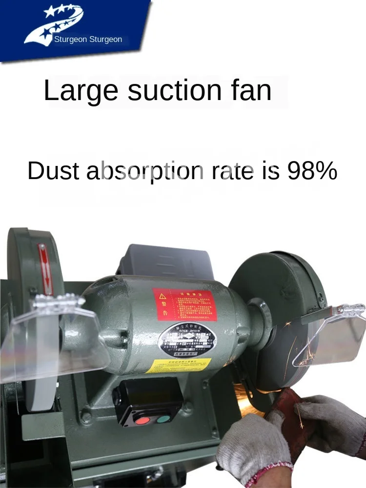 

Dust-removing environmental protection grinding wheel dust suction and polishing grinder dust collector