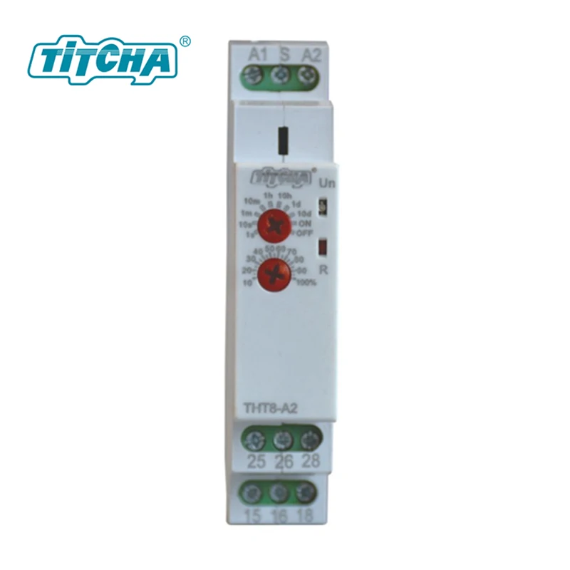 TITCHA THT8-A/B реле времени задержки выключения электронного типа 16A AC230V или AC/DC12-240V с