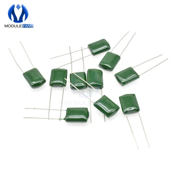 

180pcs 18x10pcs Polyester Film Capacitor Contains 2A104J 2A332J 2A472J 2A103J 2A333J 2A473J 2A563J 2A223J Assorted Capacitor Kit