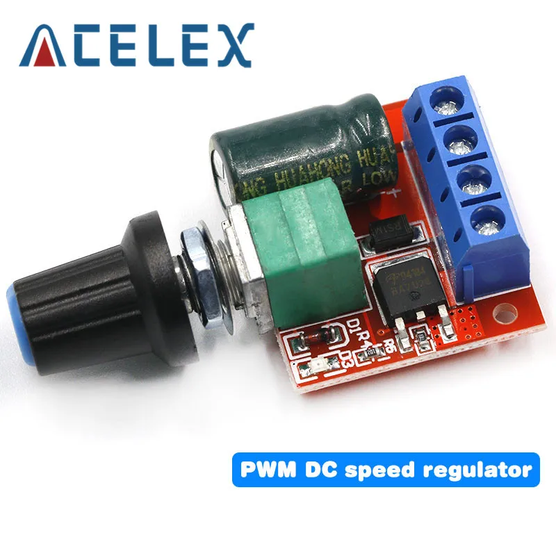 Mini DC DC 4.5V 35V 5A 90W PWM DC Regolatore di Velocità del Motore Regolatore di Velocità del Modulo di Controllo Regolare bordo Interruttore 12V 24V PN35|Motore DC| - AliExpress