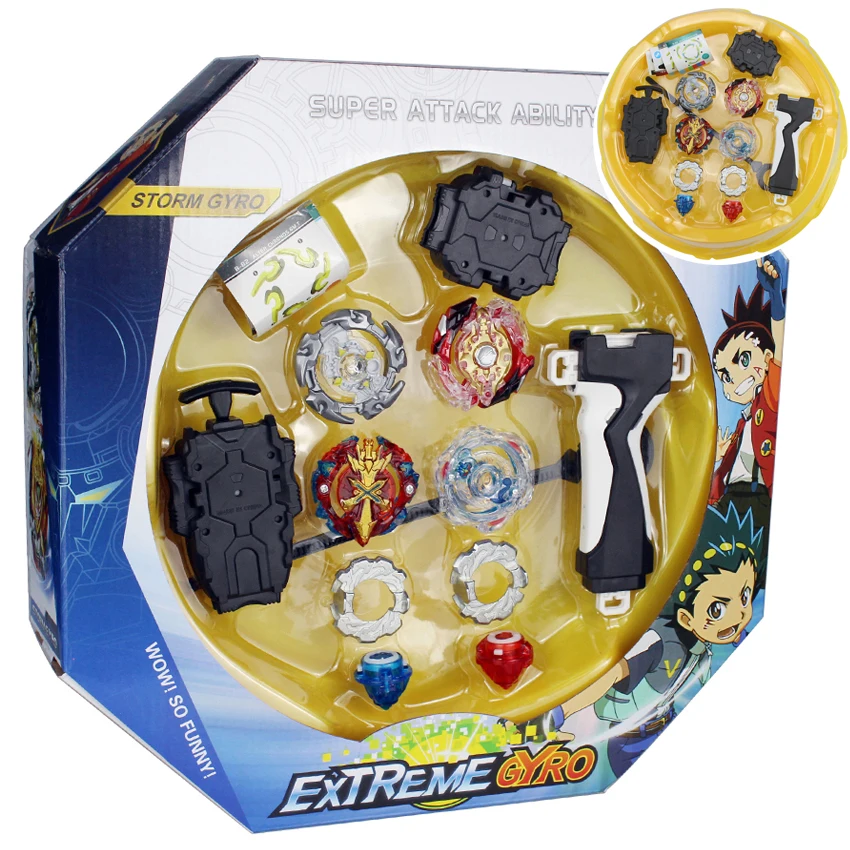 4 шт./компл. Beyblade Арена стадион металлический фьюжн 4D боевой верх фурия мастера