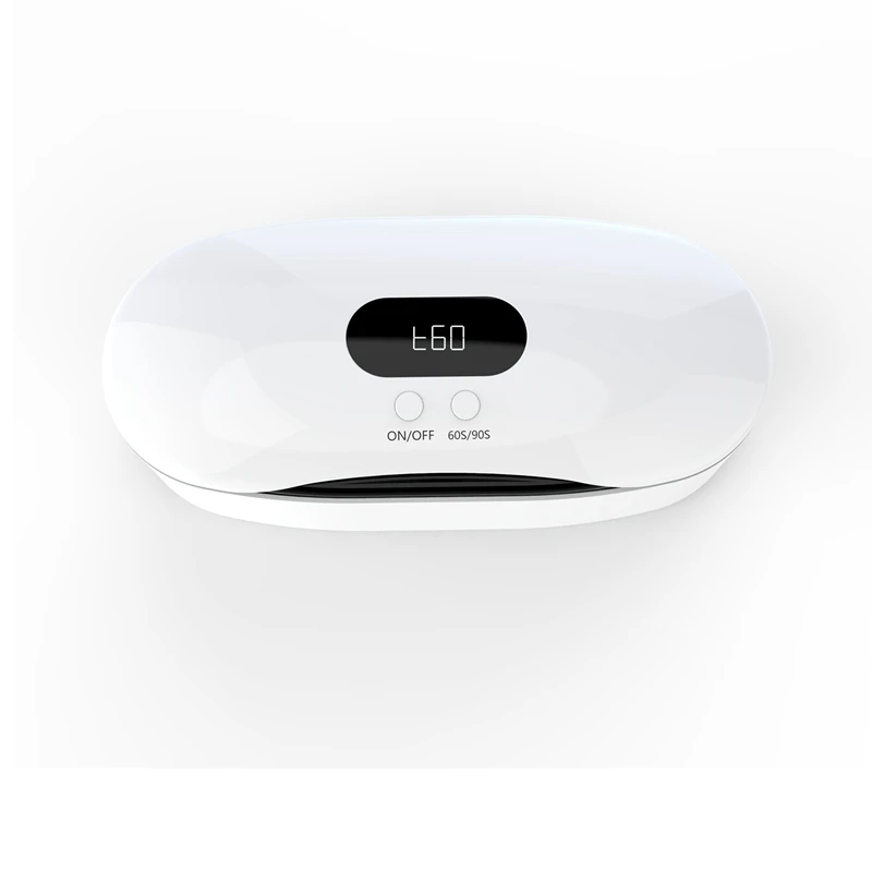 

Portable UV Disinfection Box Jewelry Cleaner UV LED Nail Box Tool Cosmetics Safe Disinfection Box