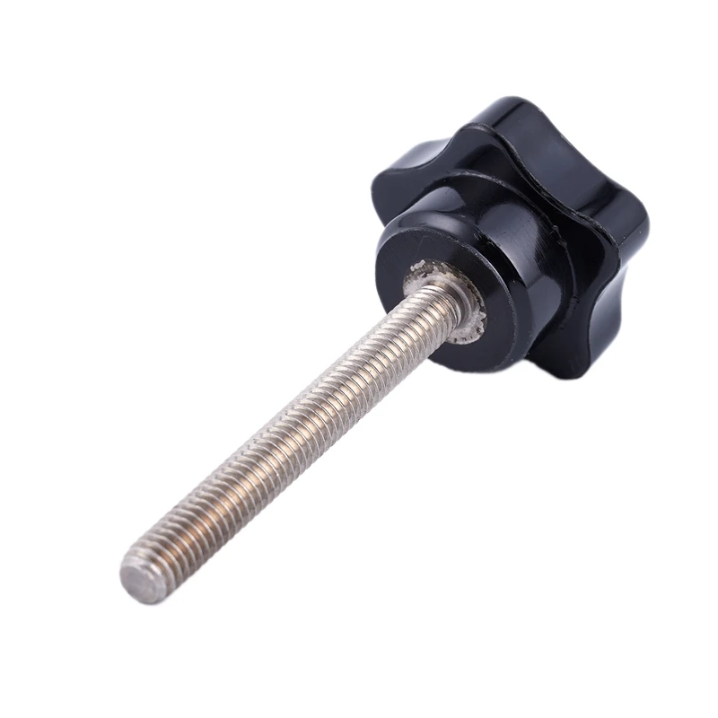 

GTBL 5 pcs M6 x 50 mm thread 30mm Star-shaped head diameter Screw on type screw