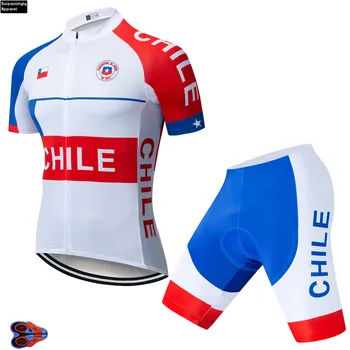 

TEAM 2019 CHILE CYCLING JERSEY 9D Bike Shorts Set Ropa Ciclismo Mens Summer Quick Dry Pro Bicycle Maillot Pants Clothing