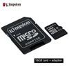 Kingston – carte mémoire Micro sd de classe 10, 8 go, 16 go, 32 go, 128 go, 64 go, adaptateur de lecteur de cartes ► Photo 1/6