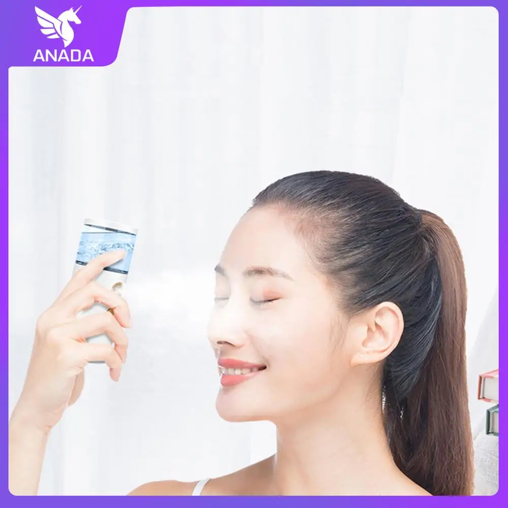 

Anada NEW Nano Air Humidifier Hydration Facial Spray Mist Mini USB Portable Charging Skin Care Face Spray Beauty Steaming