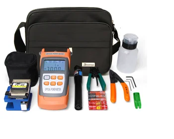 

ftth fiber optic tool kit all in one fiber cable cold connecting equipment ftth tool kit