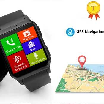 

Ip68 Waterproof 3G MTK6580 Smart phone Watch Support Sim Card gps bluetooth call heart rate Monitor BT smartwatch for ios androi