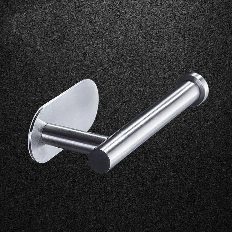 

Paper Holder+Towel Ring Stainless Steel Rust-proof Anti-corrosion Bathroom Kit New Arrivals